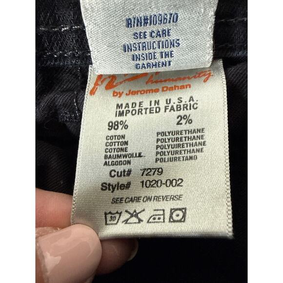 Citizens of Humanity Women’s Jeans Size 28 Black Slim Straight Stretch Denim - Picture 11 of 13